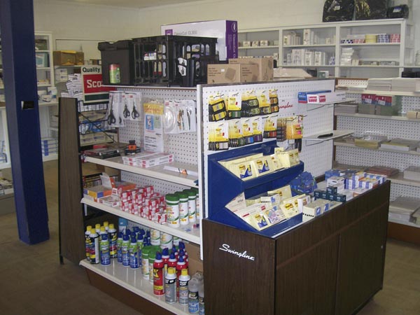 Inside the Litho-Craft store